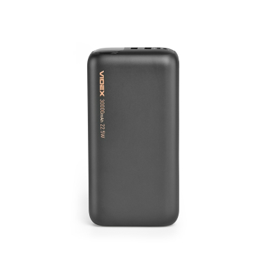 Повербанк 30000mAh VIDEX VPB-297 22.5W Black - фото №2