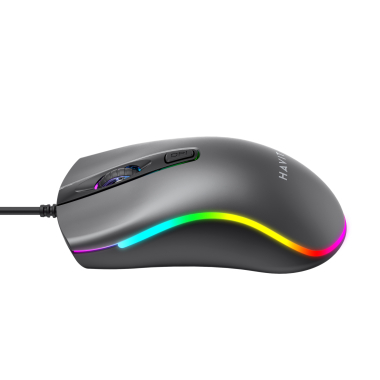 Дротова миша HAVIT HV-MS72 USB (1200 DPI, 4 кл) - фото №3