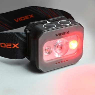 Налобний світлодіодний ліхтарик VIDEX VLF-H086 400Lm 5000K - фото №18