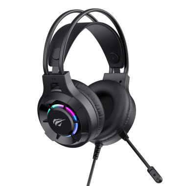 Ігрові навушники з мікрофоном HAVIT H2049d RGB Black - фото №2