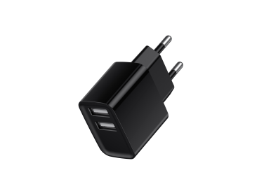 Зарядний пристрій HAVIT HV-H131P 2USB Black - фото
