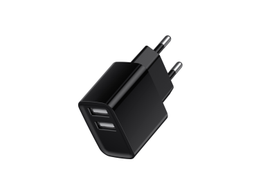 Зарядний пристрій HAVIT HV-H131P 2USB Black - фото