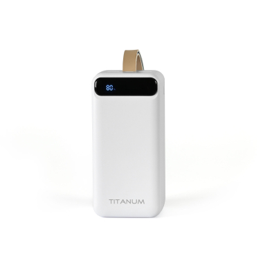 Повербанк 50000mAh TITANUM 741S 22.5W White - фото №2