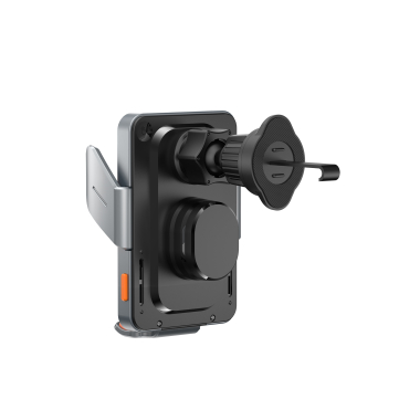 Автотримач з бездротовою зарядкою HAVIT W3033 15W Black/Silver - фото №5