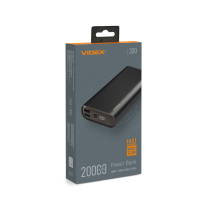 Павербанк 20000mAh VIDEX VPB-320 22.5W Black