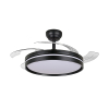 LED Світильник з вентилятором VIDEX CLF06 60W 3000K-4200K-6000K Black - фото №13