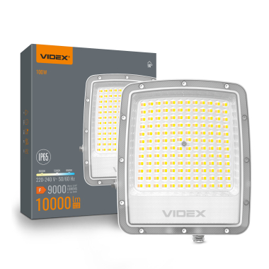 LED прожектор VIDEX F5 100W 3000-5000-6500K 230V White (VL-F5-100CW) - photo