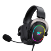 Ігрові навушники з мікрофоном HAVIT H2002P Black Plug USB 7.1 - photo №5