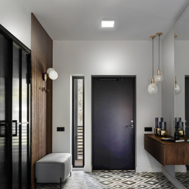 LED Світильник накладний квадрат VIDEX 24W 5000K White - фото №3