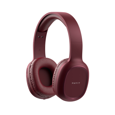 Навушники накладні бездротові HAVIT HV-H2590BT PRO Red - фото