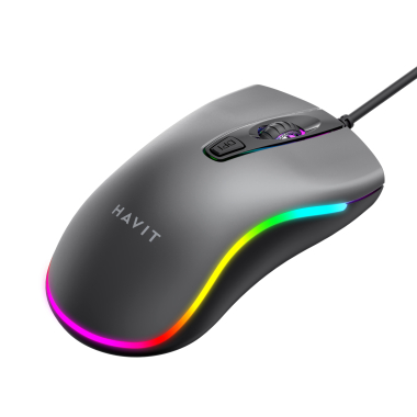 Дротова миша HAVIT HV-MS72 USB (1200 DPI, 4 кл) - фото №5