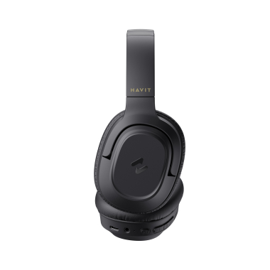 Навушники накладні бездротові HAVIT H612BT "LIFE 02H" Black - фото №3