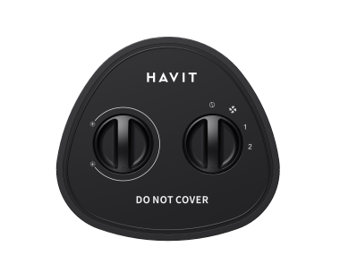 Тепловентилятор HAVIT HV-HT1227 1500W Black - фото №5