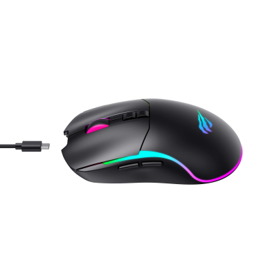 Бездротова миша трьохрежимна HAVIT MS1020WB Black (2.4GHz + BT5.0) - фото №2