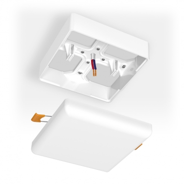 Рамка накладного монтажа безрамочного квадратного светильника VIDEX (VL-DLFS-15SF)
