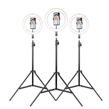 Набір 2в1 Трипод для смартфону + світлодіодне кільце HAVIT ST7012 PRO - фото