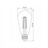 LED лампа VIDEX Filament ST64FD 6W E27 4100K  дімерна - фото №3