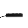 Мережевий подовжувач VIDEX ONCORD з/з 3п 3м (3x1.5мм) з кнопкою Black