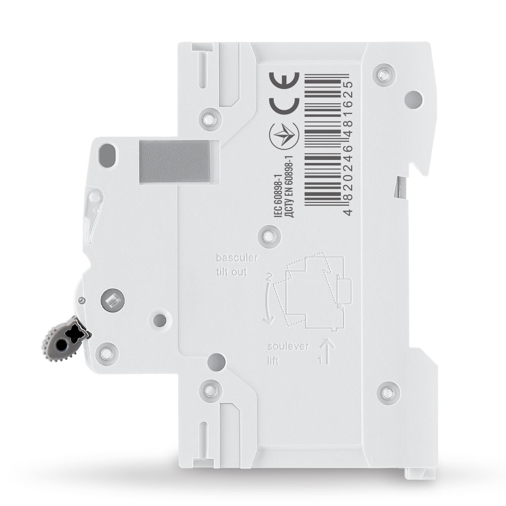 Автоматичний вимикач RS6 3п 63А 6кА С VIDEX RESIST