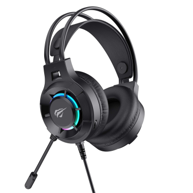 Ігрові навушники з мікрофоном HAVIT H2049d RGB Black - фото №5