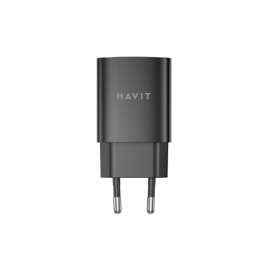 Зарядний пристрій HAVIT UC30 PRO GaN 30W USB-A+USB-C Black - photo №3
