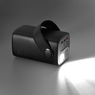 Повербанк 60000mAh TITANUM WC60 PD100W Black - фото №10