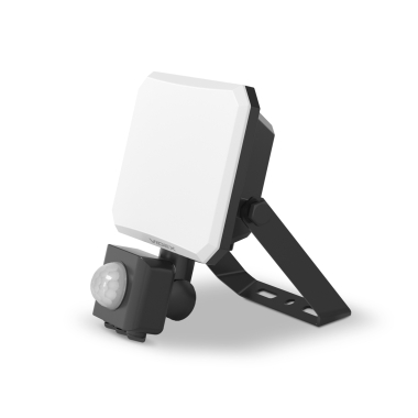 LED прожектор VIDEX F3 20W 5000K з датчиком руху 220V Black (VLE-F3-0205B-S) - фото №2