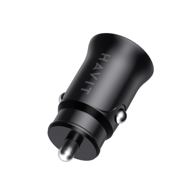 Автомобільний зарядний пристрій HAVIT HV-CC2022 20W USB+USB-C Black - фото №5