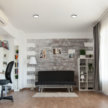 LED Світильник круглий накладний VIDEX 18W 5000K Black - фото №3