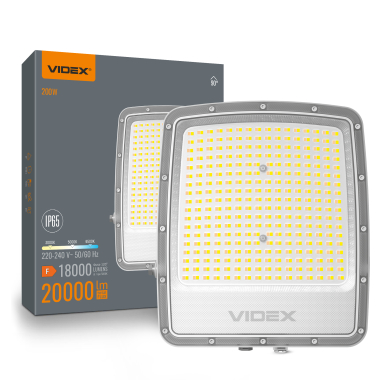 LED прожектор VIDEX F5 200W 3000-5000-6500K 230V White (VL-F5-200CW) - фото