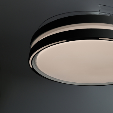 LED Світильник з вентилятором VIDEX CLF06 60W 3000K-4200K-6000K Black - фото №15