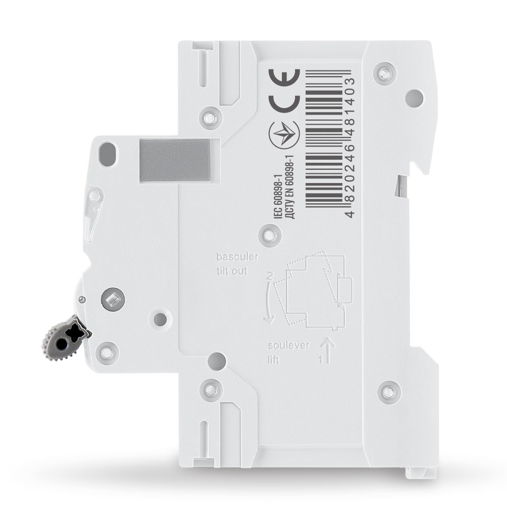 Автоматичний вимикач RS6 1п 25А С 6кА VIDEX RESIST 