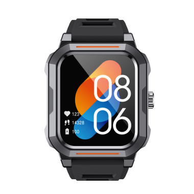 Смарт годинник HAVIT HV-M9040S IP67 Bluetooth Call Black - фото №2