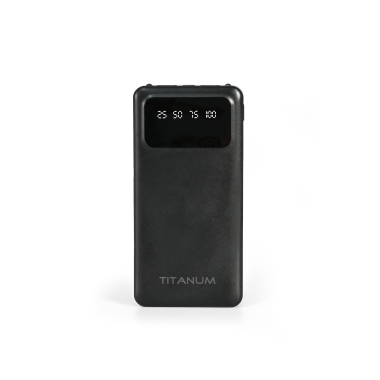 Повербанк 10000mAh TITANUM OL21 Black - фото №2