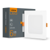 LED світильник Back вбудований квадрат VIDEX 6W 5000K - фото 