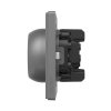 Double schuko socket grey graphite VIDEX NOTA (VF-NT-SK2G-GR) - photo №3
