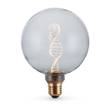 LED лампа VIDEX Filament VL-DNA-G125-C 3.5W E27 1800K - фото №2