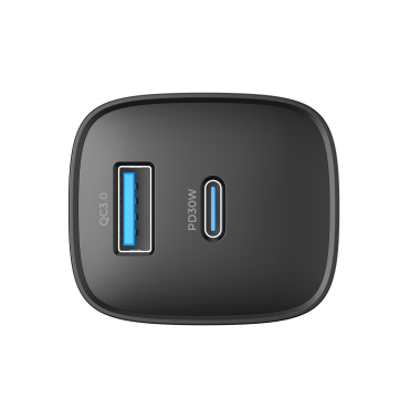 Зарядний пристрій HAVIT UC30 PRO GaN 30W USB-A+USB-C Black - photo №4