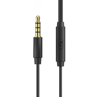 Вакуумні навушники з мікрофоном HAVIT HV-E306P Black - фото №7