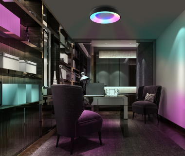 LED світильник VIDEX EDGE-RC-72W-BLACK (VLE-ERC-RGB-72B) - фото №3