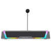 Ігрова колонка SOUNDBAR HAVIT SK221 6W USB+BT RGB Black+Gray - фото №3