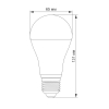 LED лампа VIDEX A65e 20W E27 4100K