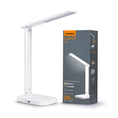 LED лампа настiльна VIDEX TF12W 12W 3000-6500K - фото