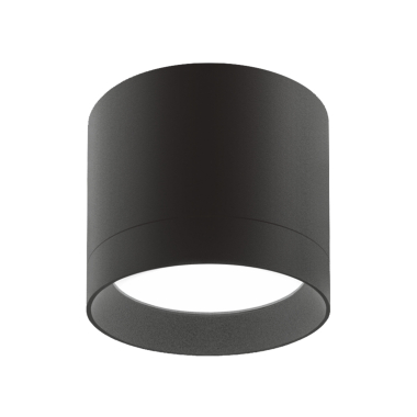 Світильник VIDEX IP44 під лампу GX53 накладний Чорний VL-SPF19A-B - фото №2