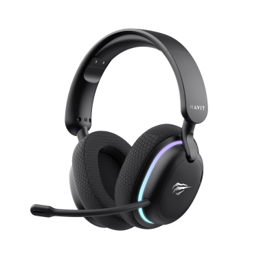 Бездротові ігрові навушники HAVIT Fuxi-H7 Black - фото