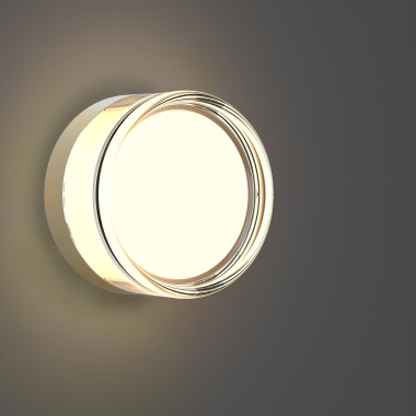 LED світильник IP65 круглий VIDEX BHD01 9W 2800-4000-6000K White - фото №4