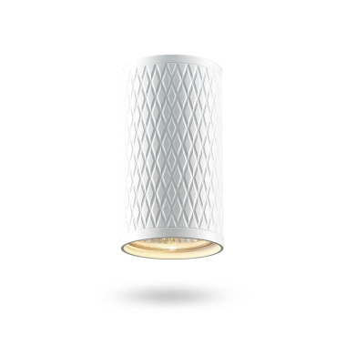 Світильник VIDEX під лампу GU10 SPF02A накладний біла призма - фото №2