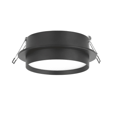 Світильник VIDEX під лампу GX53 врізний Круглий Чорний (VL-SPF33R-B) - photo №2