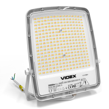 LED Floodlight VIDEX F5 200W 3000-5000-6500K 230V White (VL-F5-200CW) - photo №3