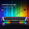 Ігрова колонка SOUNDBAR HAVIT SK221 6W USB+BT RGB Black+Gray - фото №4